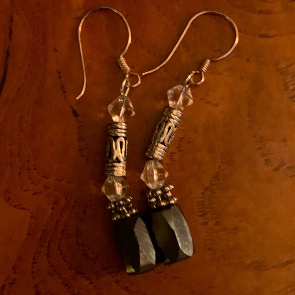 Magnetite โHealingโ Earrings - Picture 1 of 1